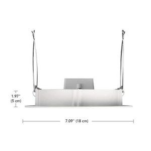 Commercial Electric CCT  Retrofit Ultra-Slim White Recessed Light Trim